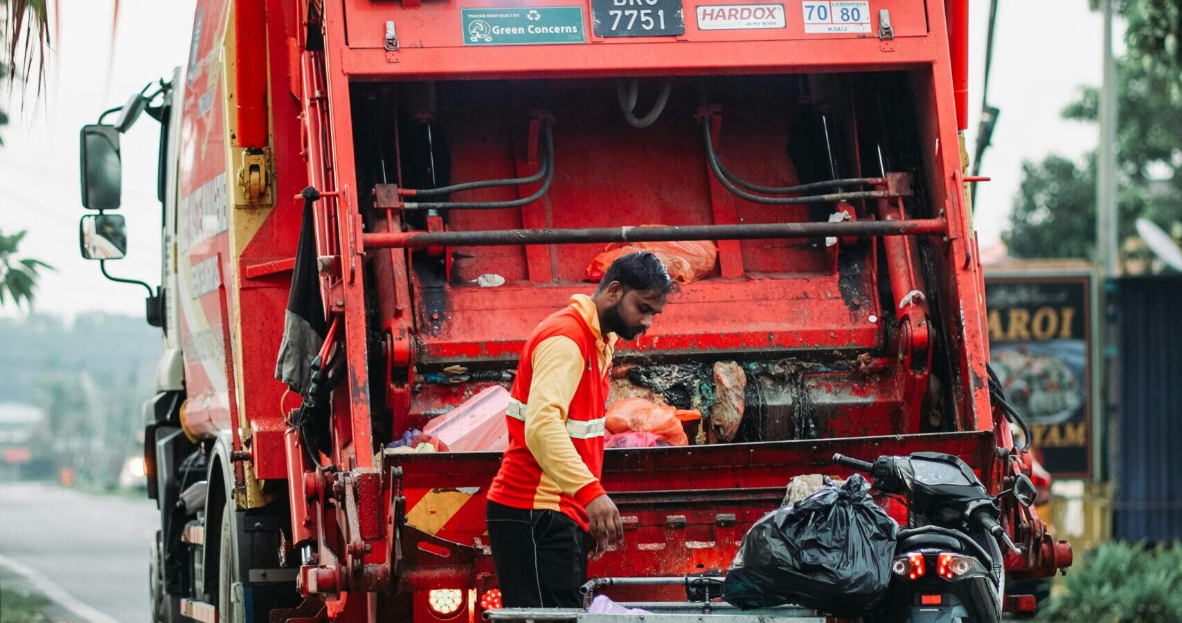 Las Vegas Trash Truck Accident